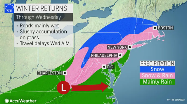 雨雪再临 纽约市各区一片泥泞纽约小站 新闻时事一览汇聚 华人资讯